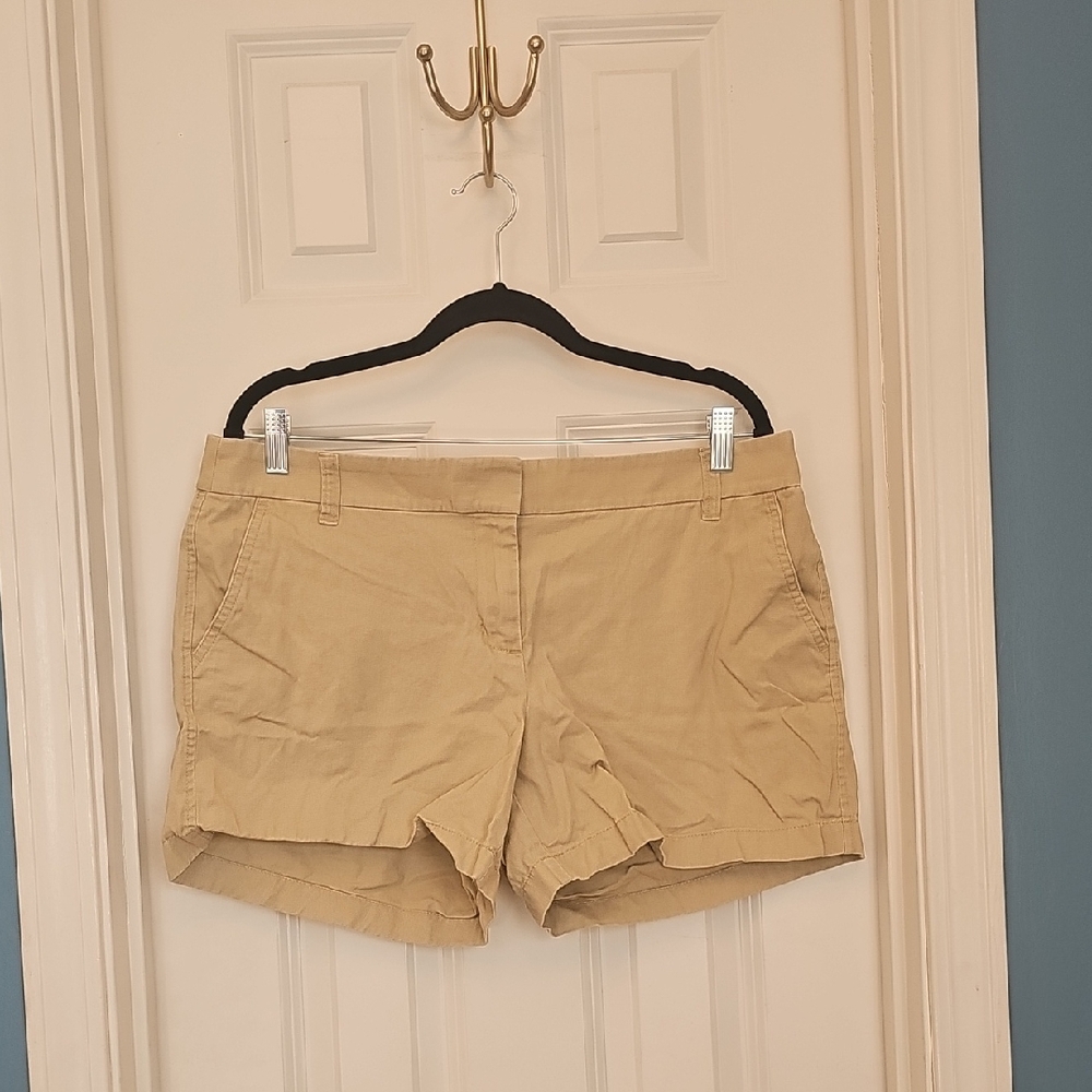 J. Crew Women's Tan Cargo Shorts